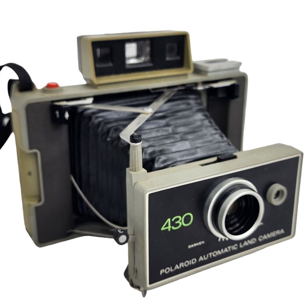 Vintage Polaroid Automatic Land Camera 430 Folding